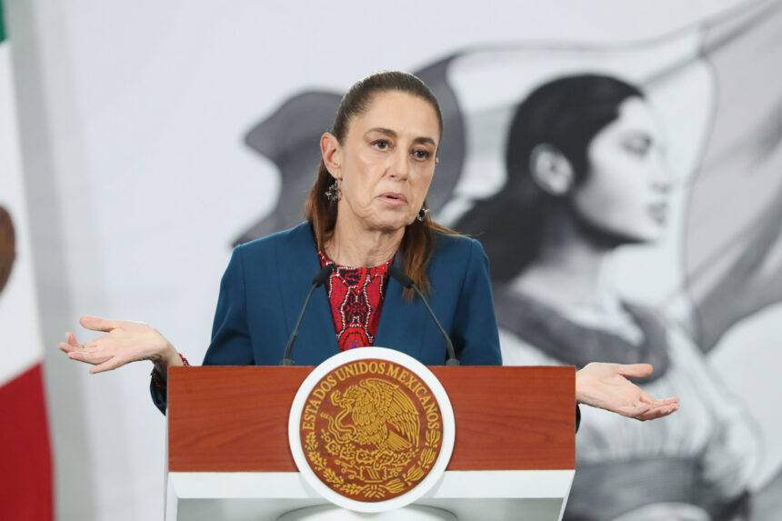 Sheinbaum presión EEUU El Mencho, Sheinbau, Mañanera, El Mencho, QuéOnnda