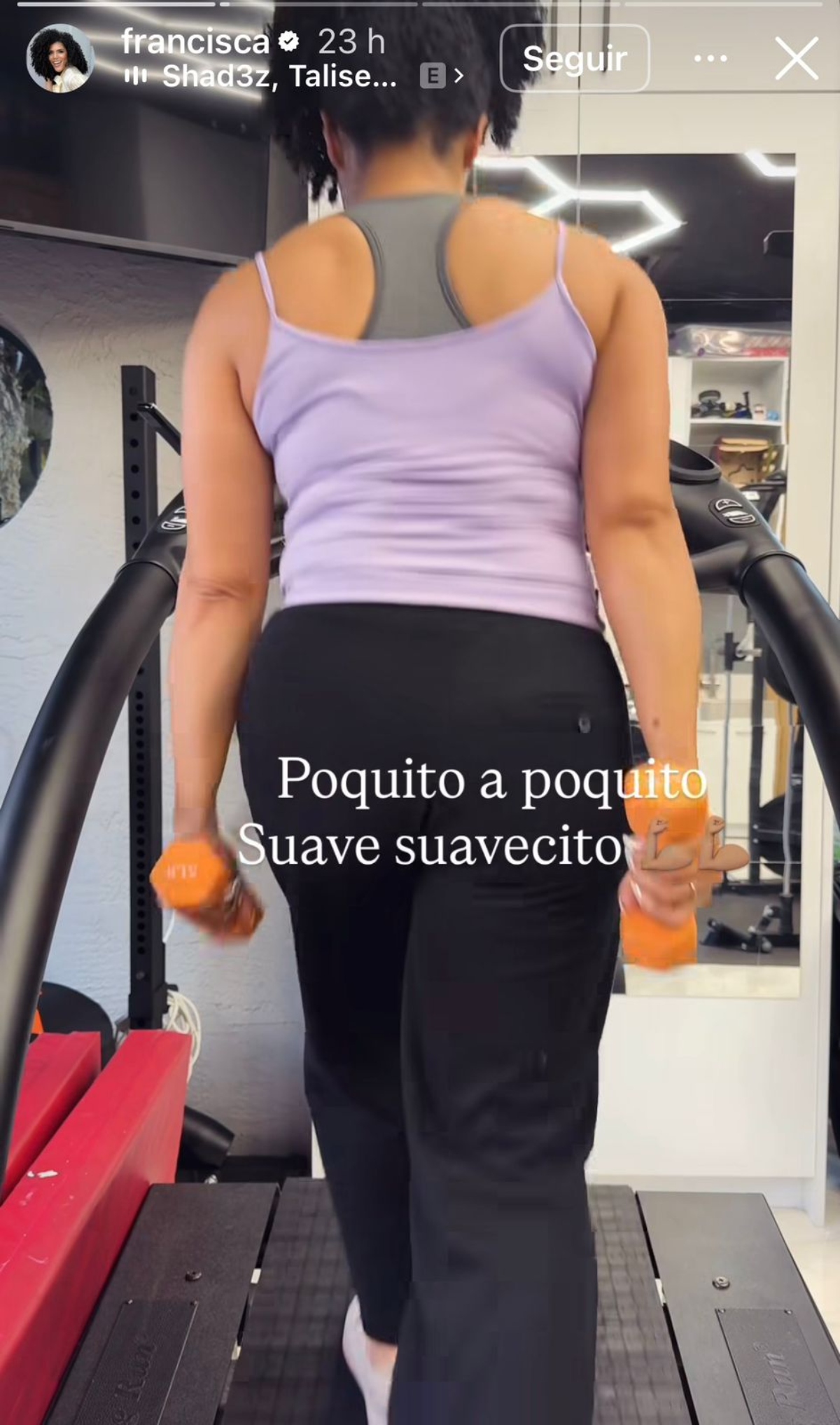 Francisca tratamiento cuerpo Despierta América