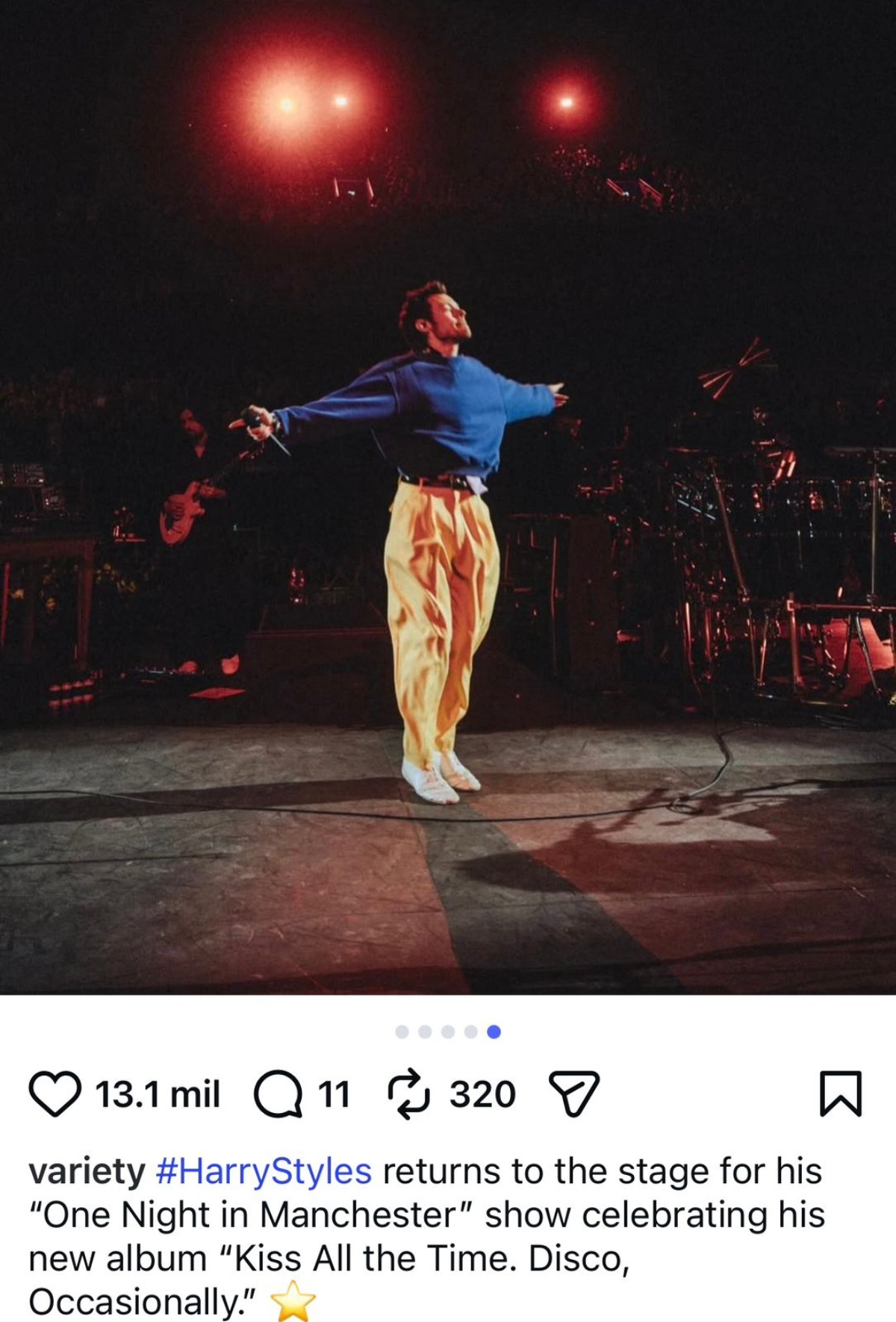 Harry Styles concierto Manchester