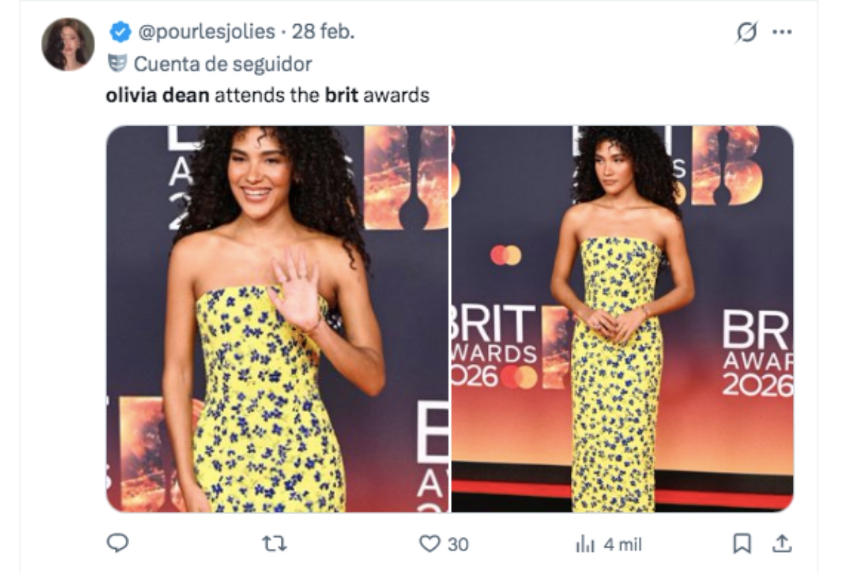 Olivia Dean ganadora BRIT, Música