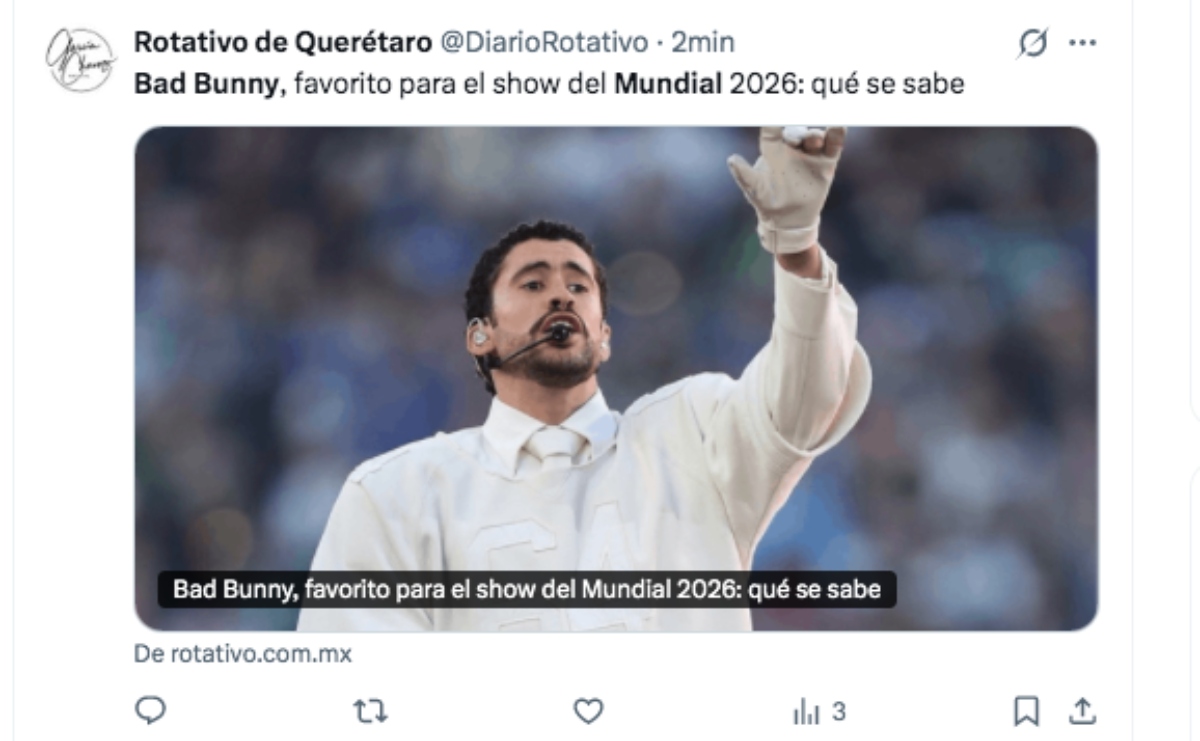 Bad Bunny Mundial 2026