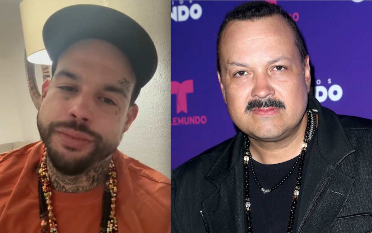 Emiliano Aguilar le hace seria advertencia a su padre Pepe Aguilar