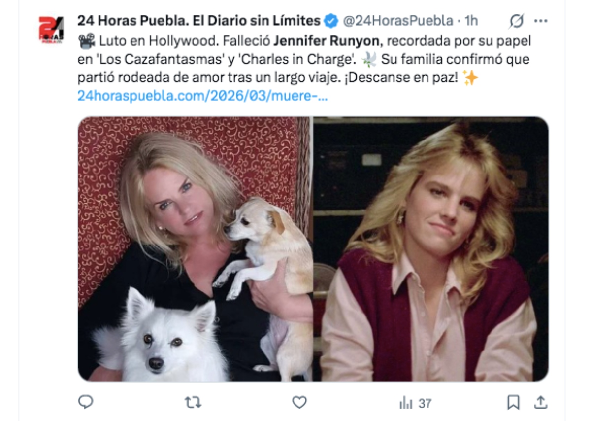 Jennifer Runyon muere