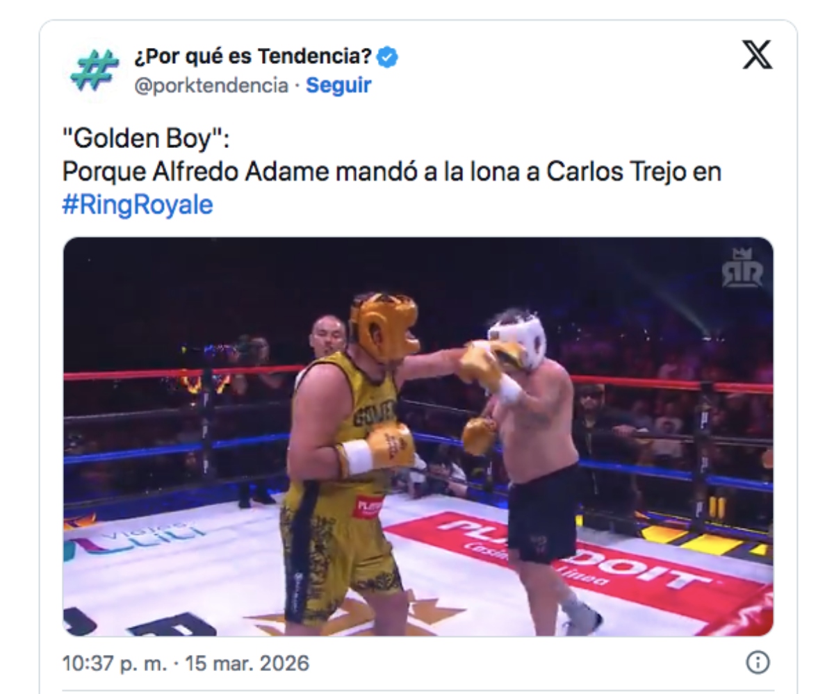 Alfredo Adame pelea Carlos Trejo