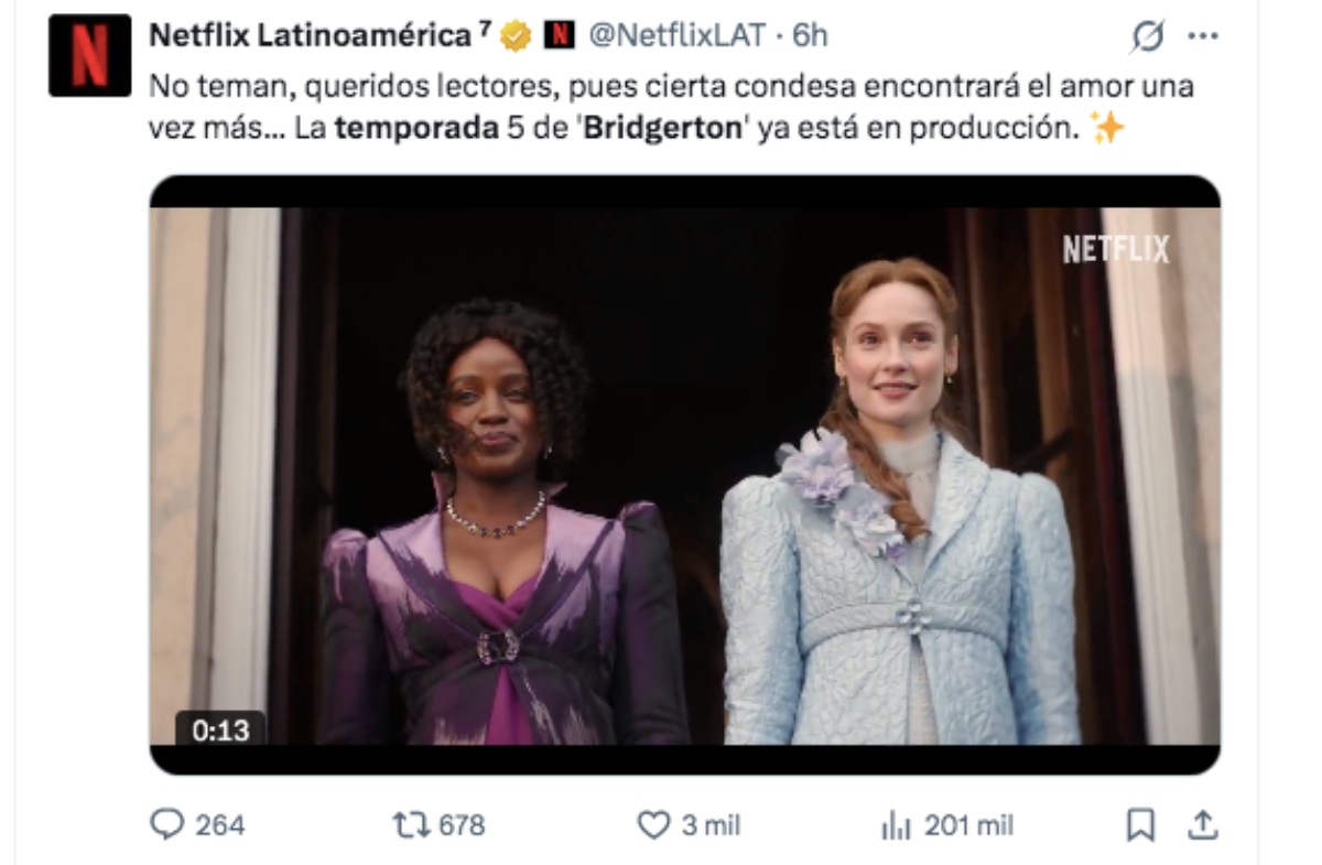 Serie Bridgerton protagonistas temporada