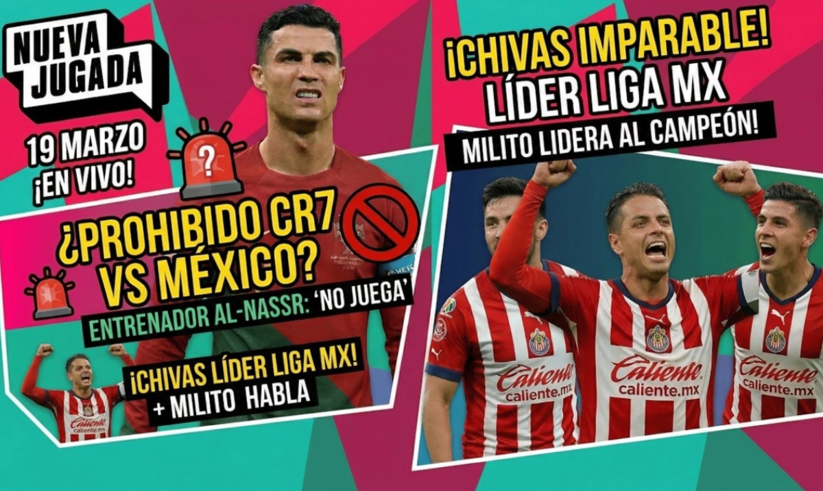 ¿Por eso no viene Cristiano?
