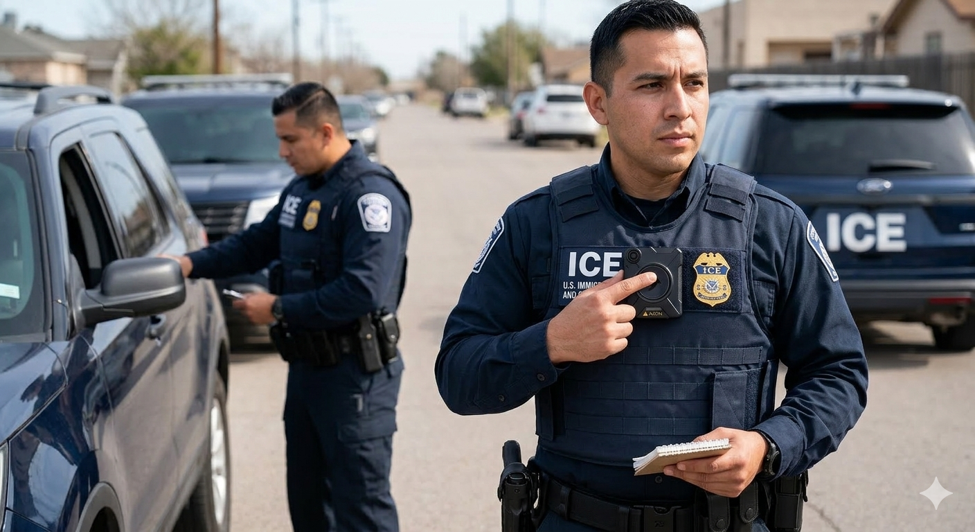 Trump acepta cámaras corporales para agentes migratorios para reabrir el DHS