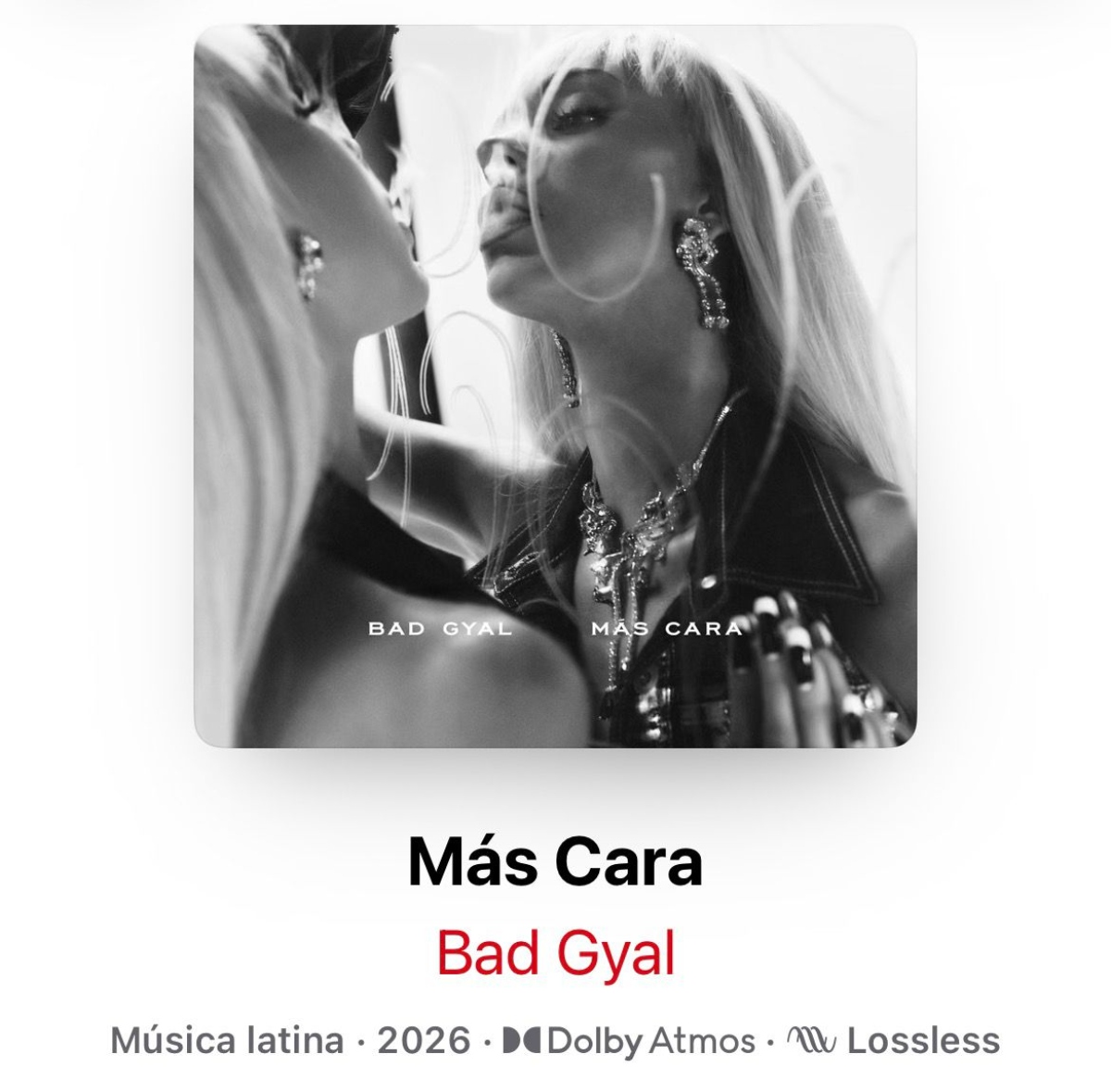Bad Gyal nuevo disco Más Cara, música