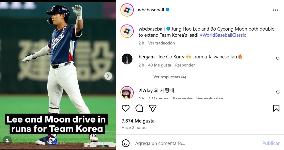 Clásico Mundial Corea del Sur