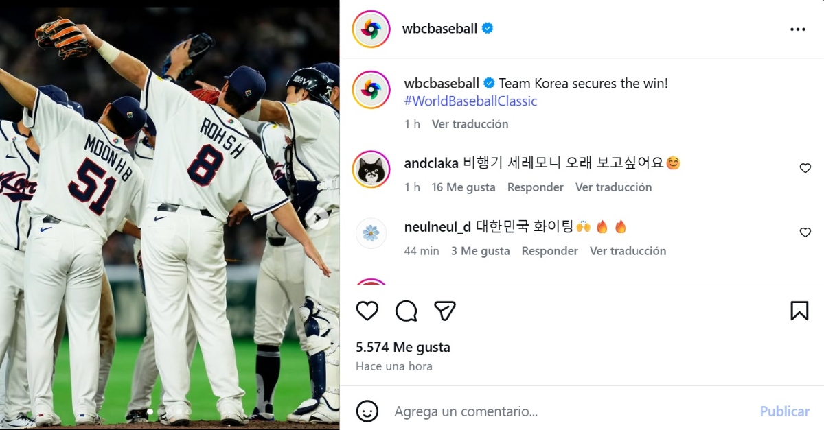 Chequia vs Corea