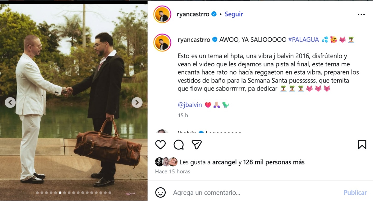 J Balvin Pal Agua