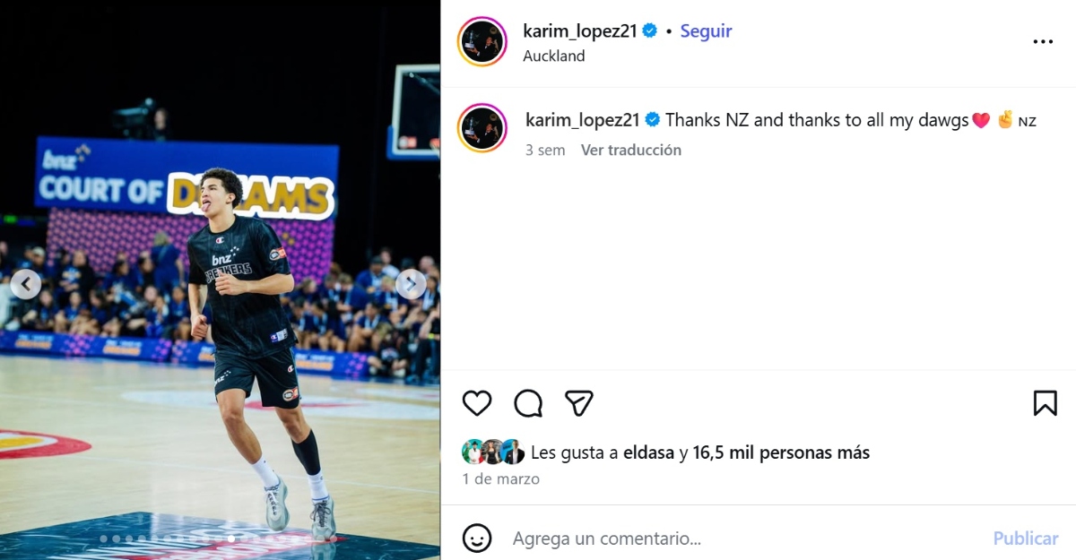 Karim López NBA Draft