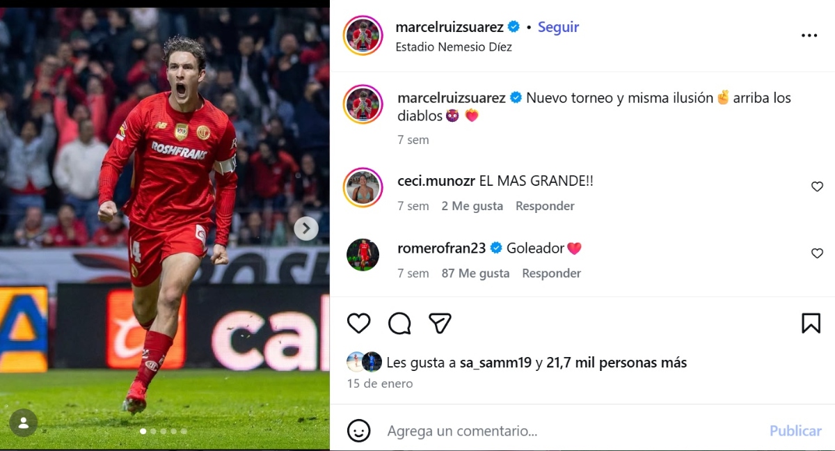 Marcel Ruiz lesión