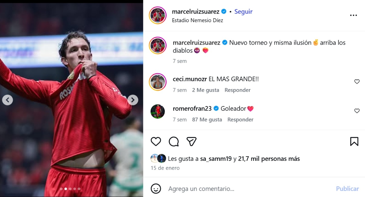 Marcel Ruiz lesión