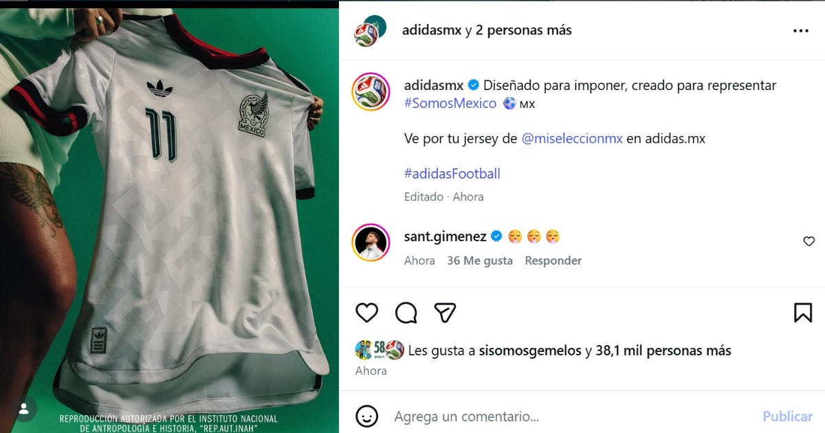 Selección Mexicana jersey blanco