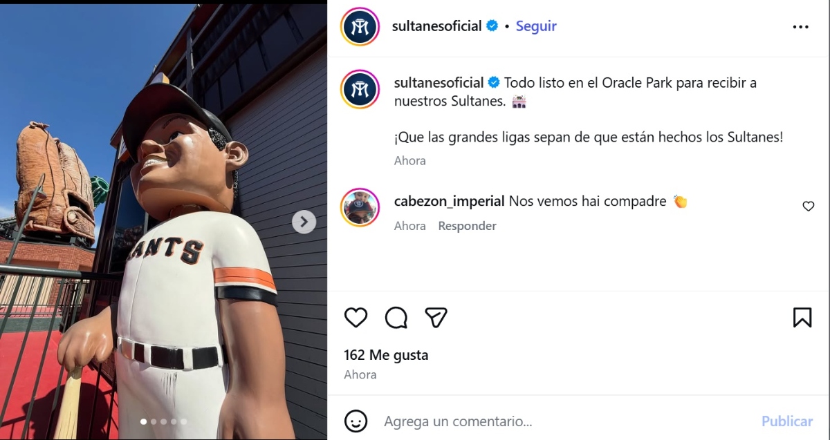 Sultanes vs Giants
