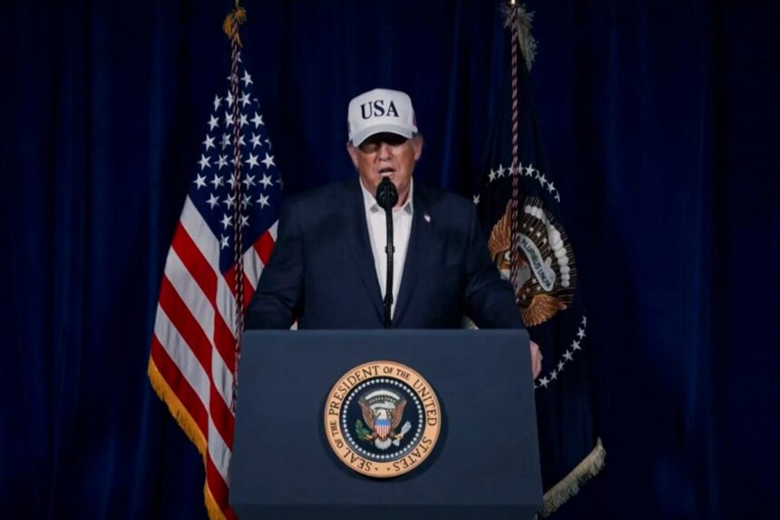 Trump amenaza Irán