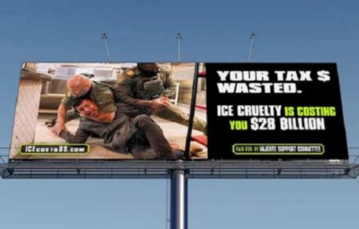 Inundan calles de EEUU con vallas contra el gasto millonario de ICE