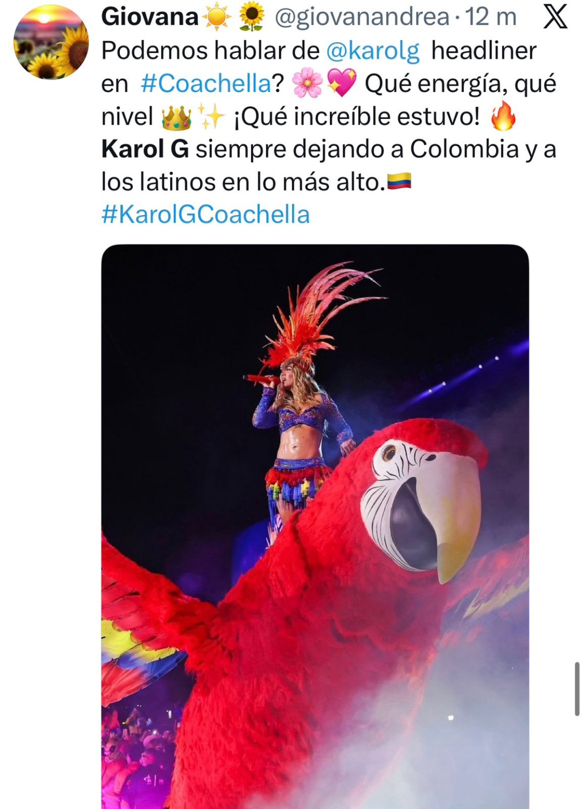 Karol G hace historia en Coachella