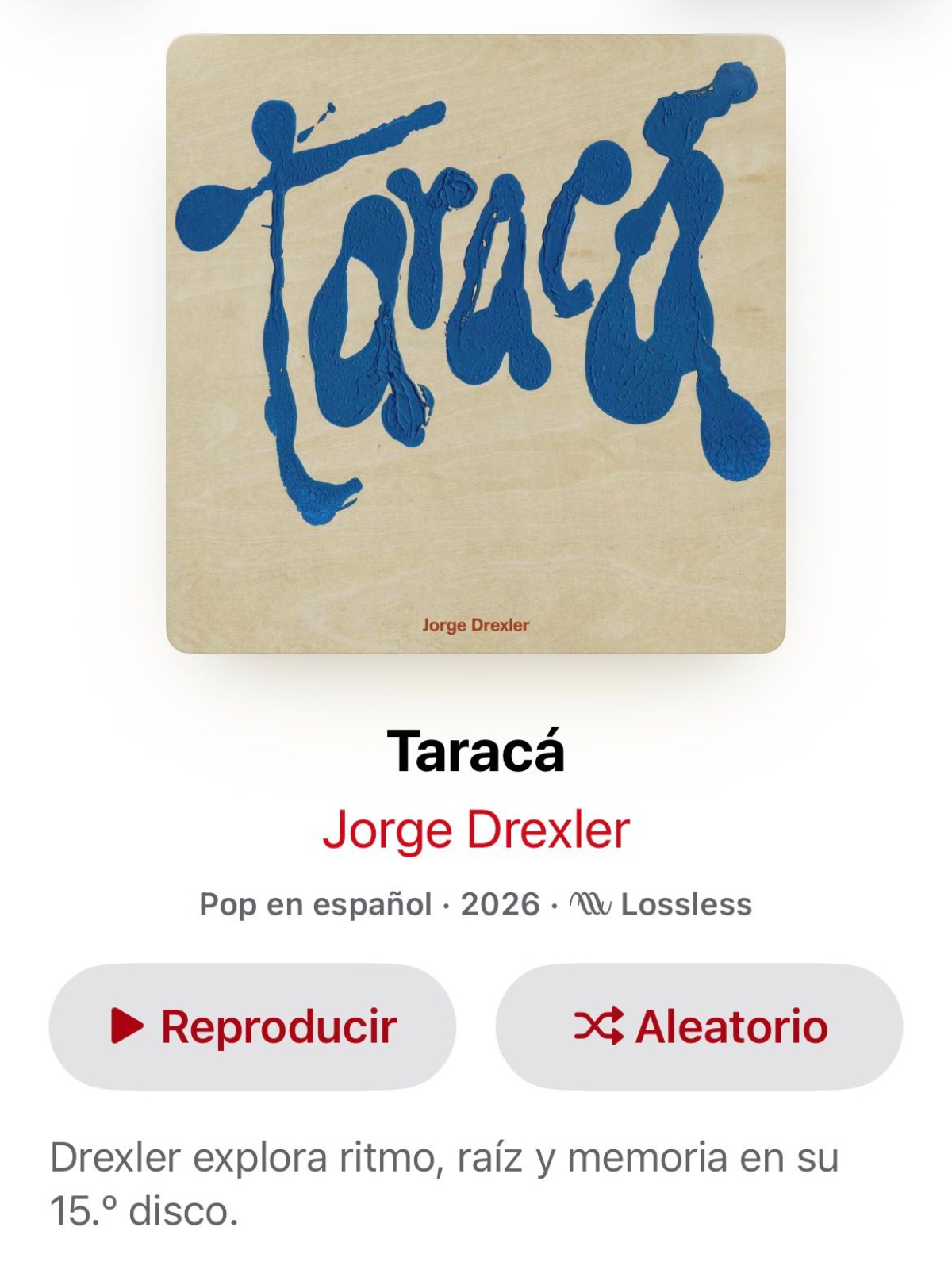 Jorge Drexler cautiva a los hispanos con 'Taracá'