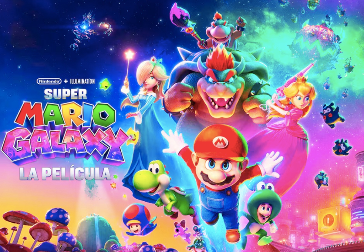 Super Mario Galaxy: la Película va rumbo a romper récords de taquilla en cines