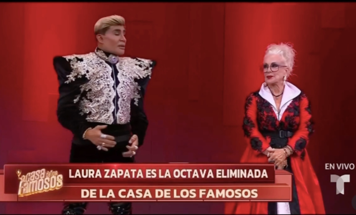 Laura Zapata es eliminada de La Casa de los Famosos