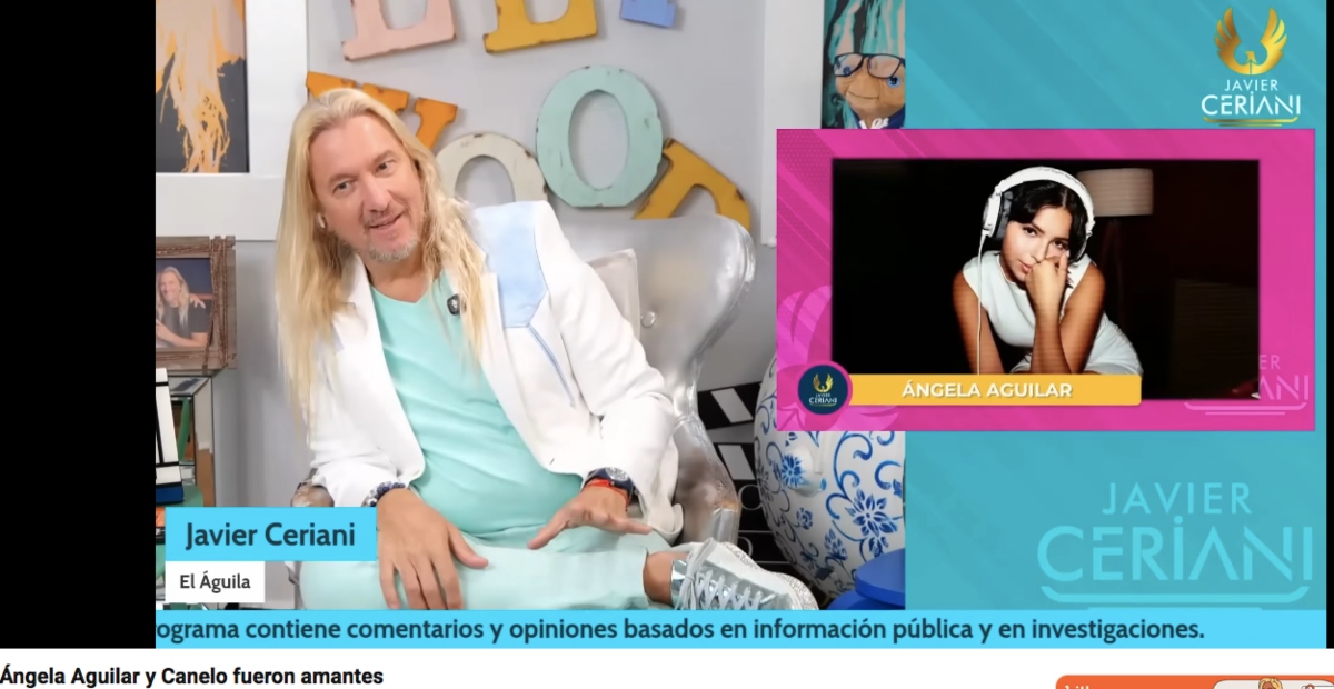 Javier Ceriani habla de supuesto romance entre Canelo y Ángela Aguilar
