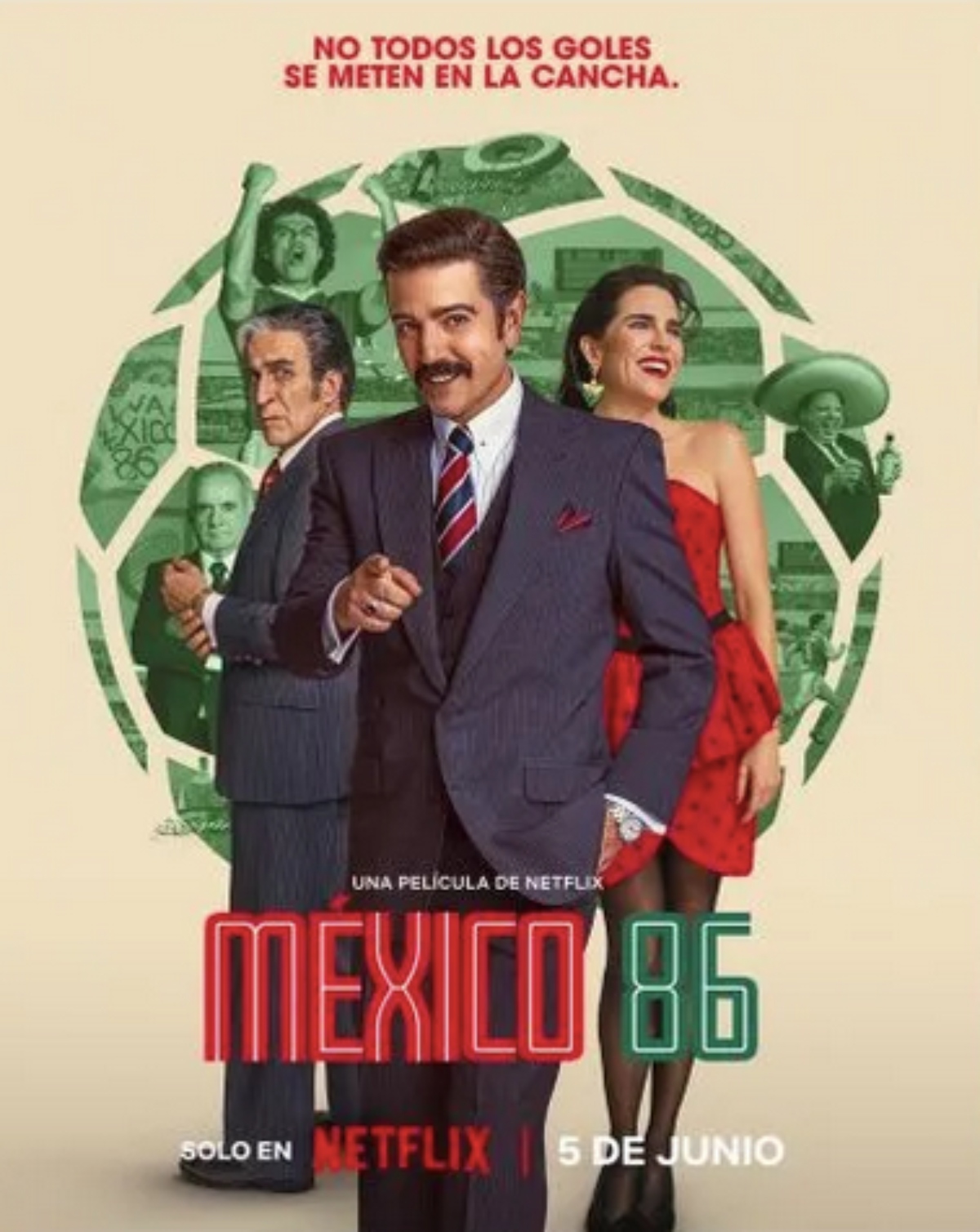 La película 'México 86' con Diego Luna será estrenada por Netflix