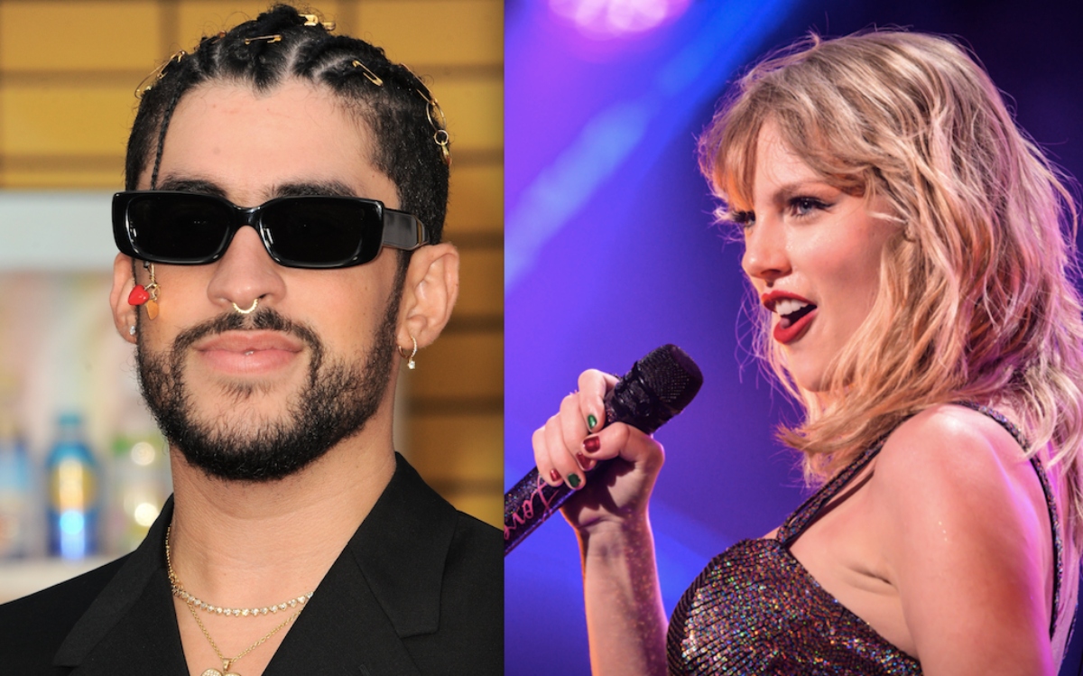 Taylor Swift y Bad Bunny son los más escuchados en la historia de Spotify