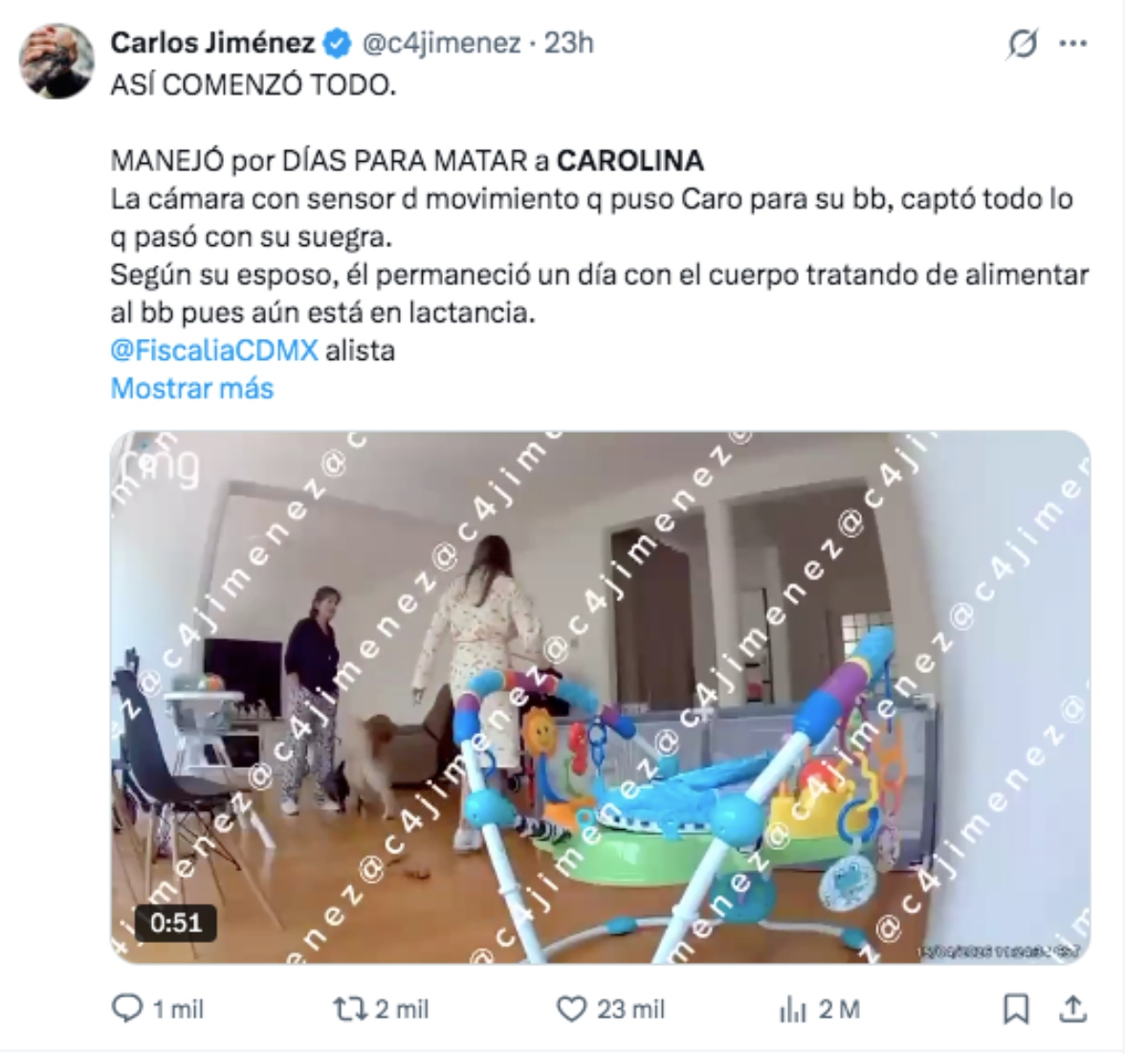 Feminicidio el caso de la ex reina de belleza Carolina Flores