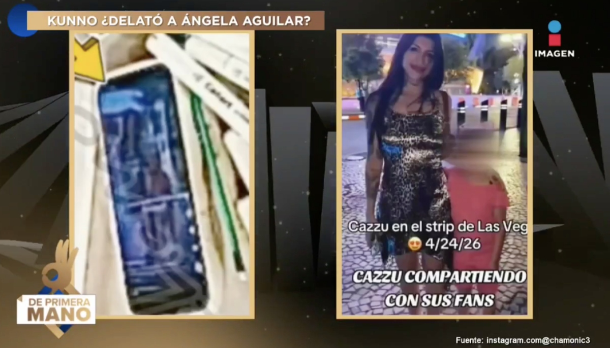Ángela Aguilar on the lookout for Cazzu's life