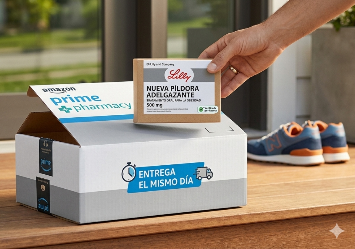 Eli Lilly por Amazon: Nueva píldora para adelgazar llegará en 24 horas