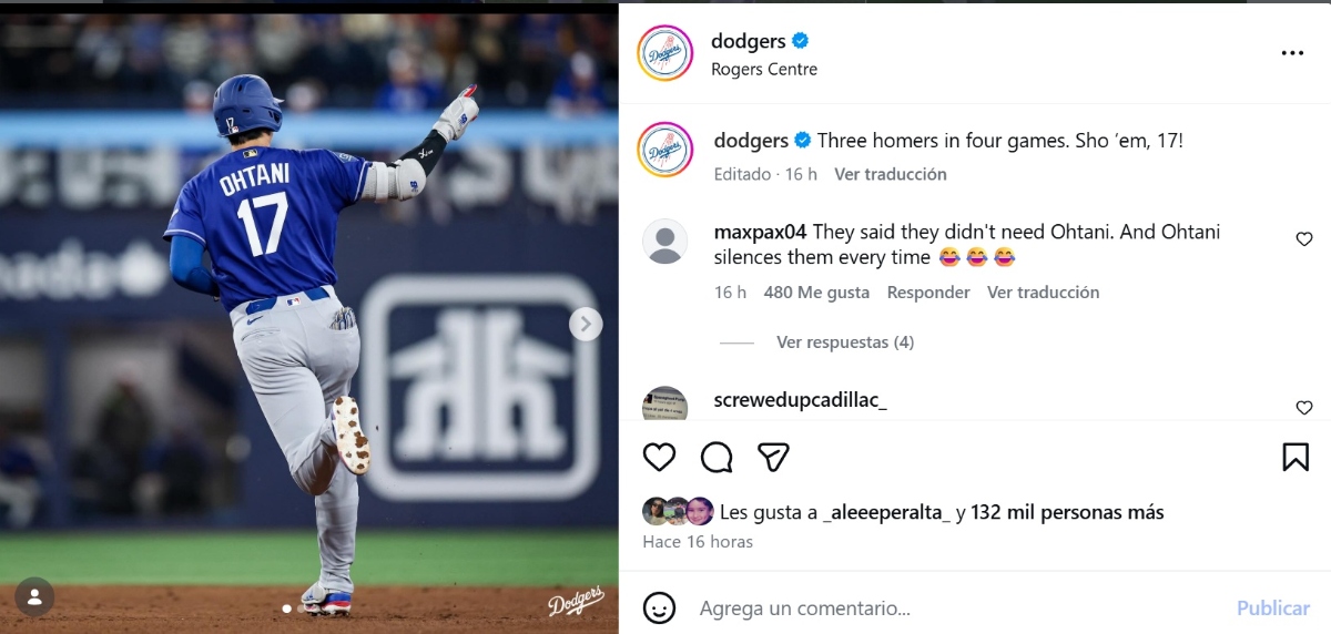 Dodgers Toronto