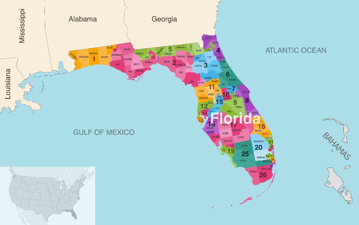 Florida aprueba nuevo mapa electoral que favorecería a republicanos en elecciones