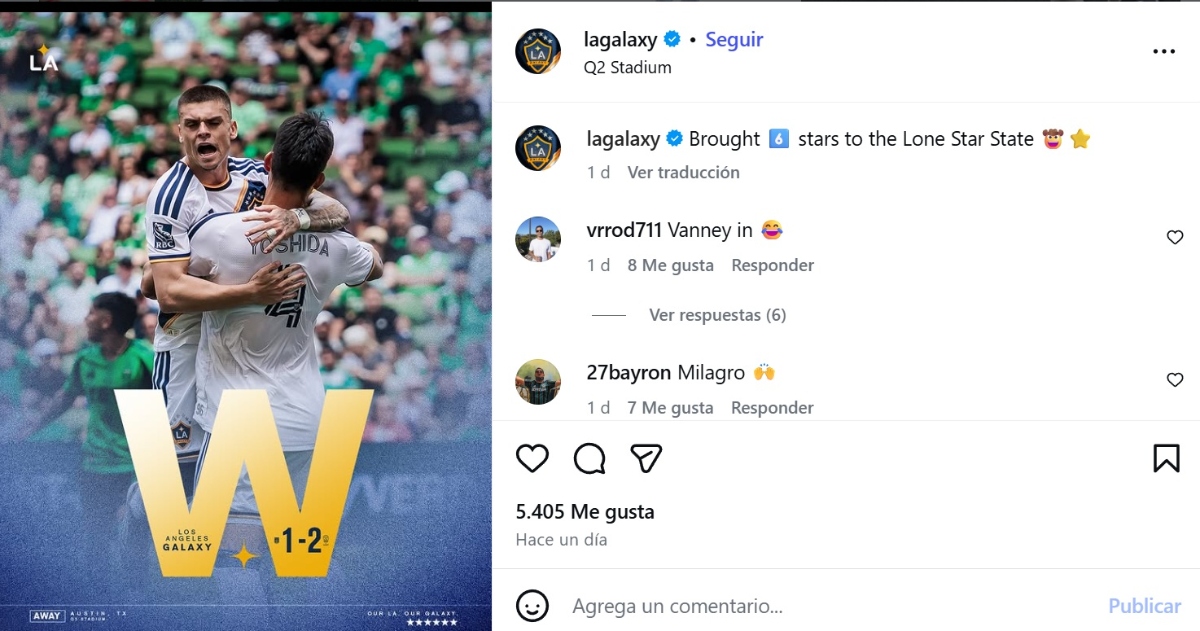 LAFC MLS, LA Galaxy