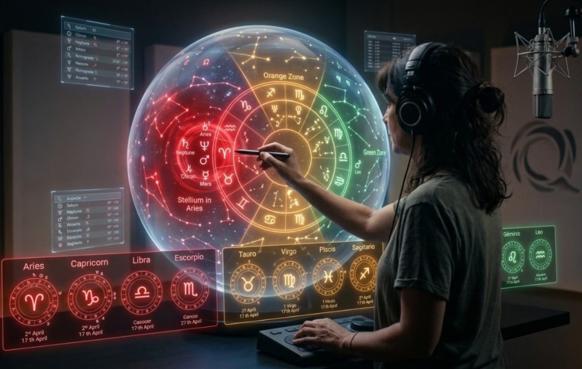 Semáforo astrológico de Abril 2026