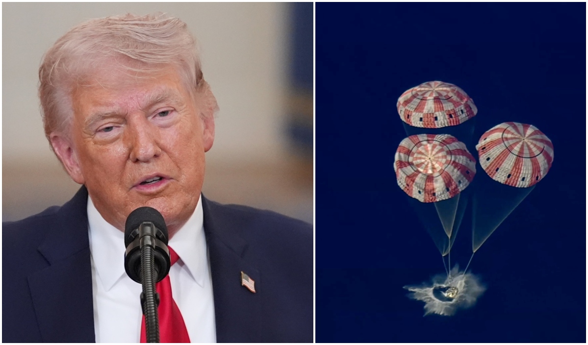 Trump tras el éxito de Artemis II: «Siguiente paso ¡Marte!»