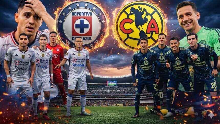 Cruz Azul en peligro, Cruz Azul vs América, Los Jefes, QuéOnnda TV