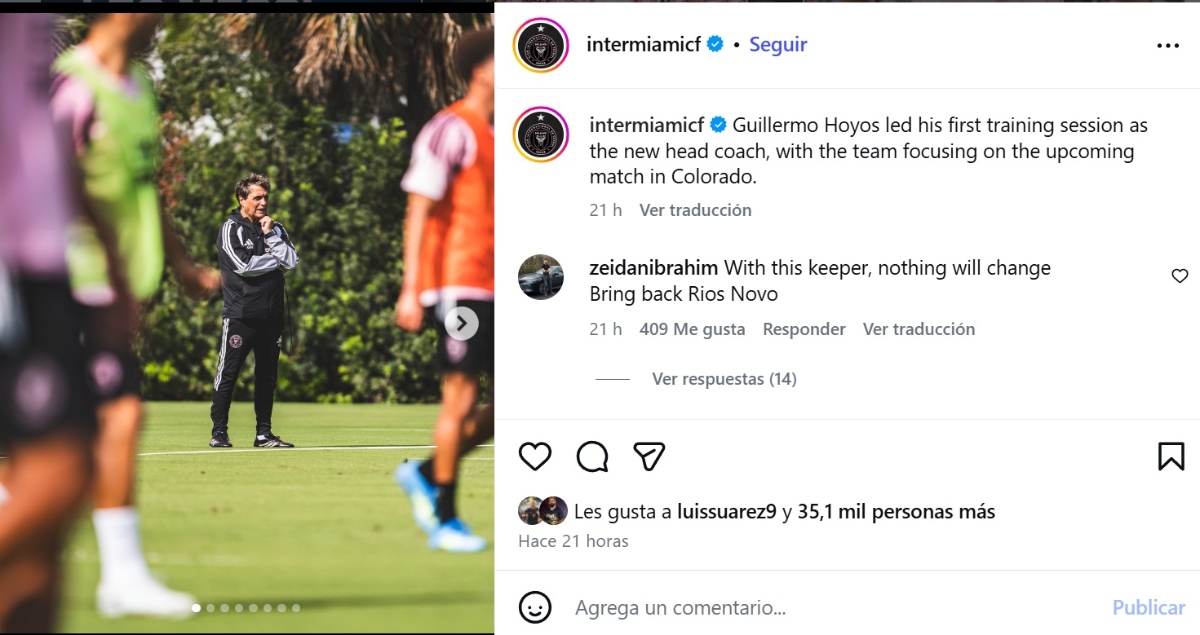 Inter Miami nuevo DT