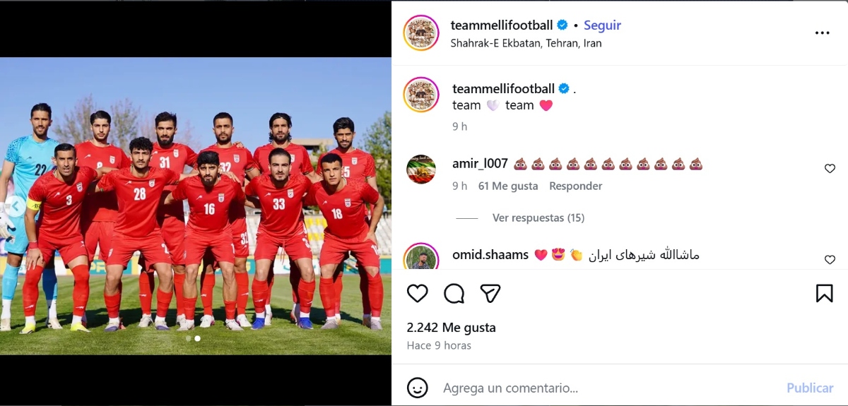 futbol, Irán