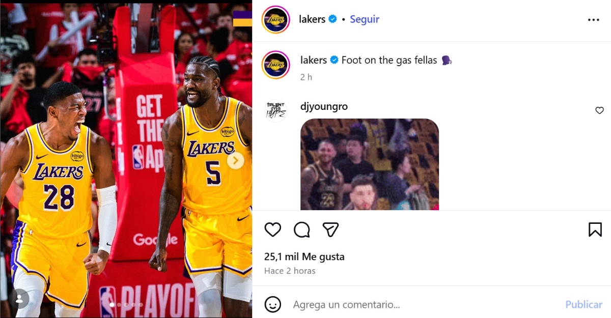 LeBron James Lakers