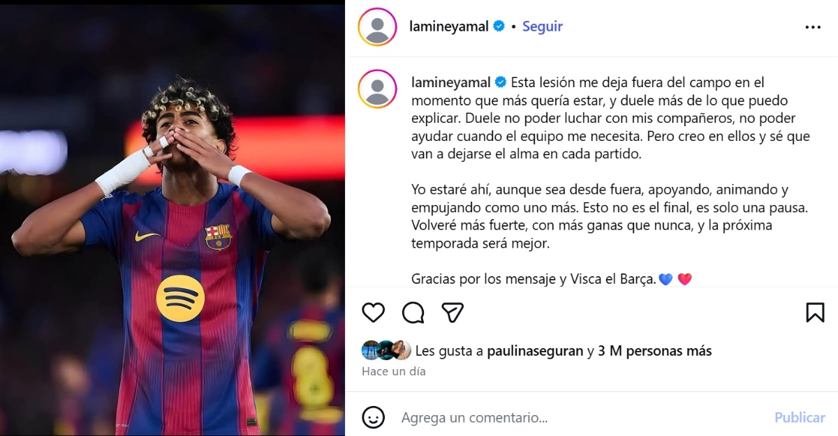 Lamine Yamal, Mundial 2026 lesiones