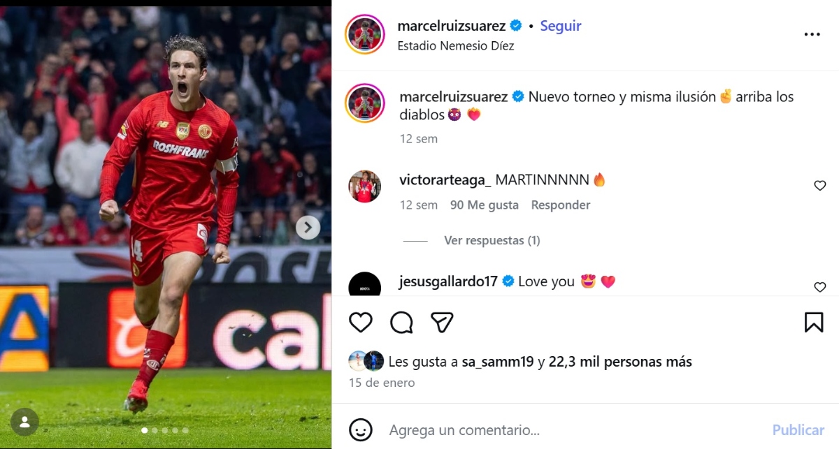 Marcel Ruiz regreso