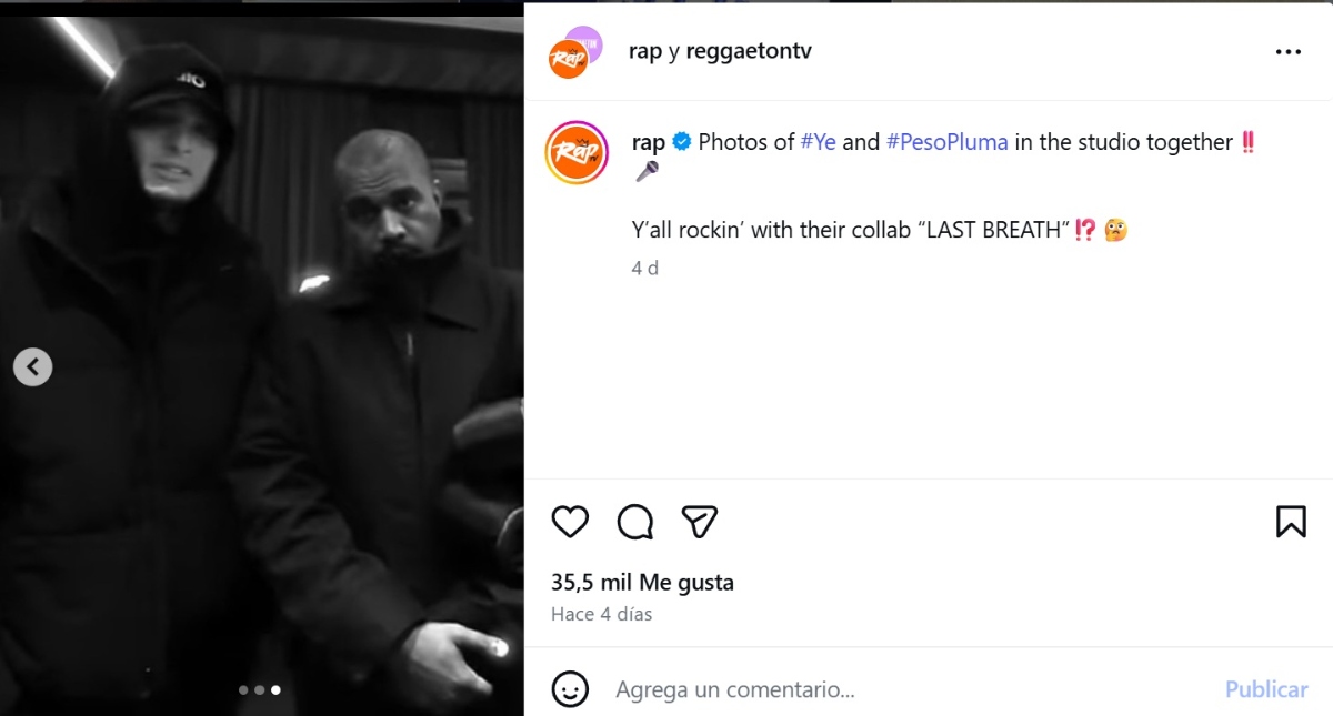 Peso Pluma Kanye West