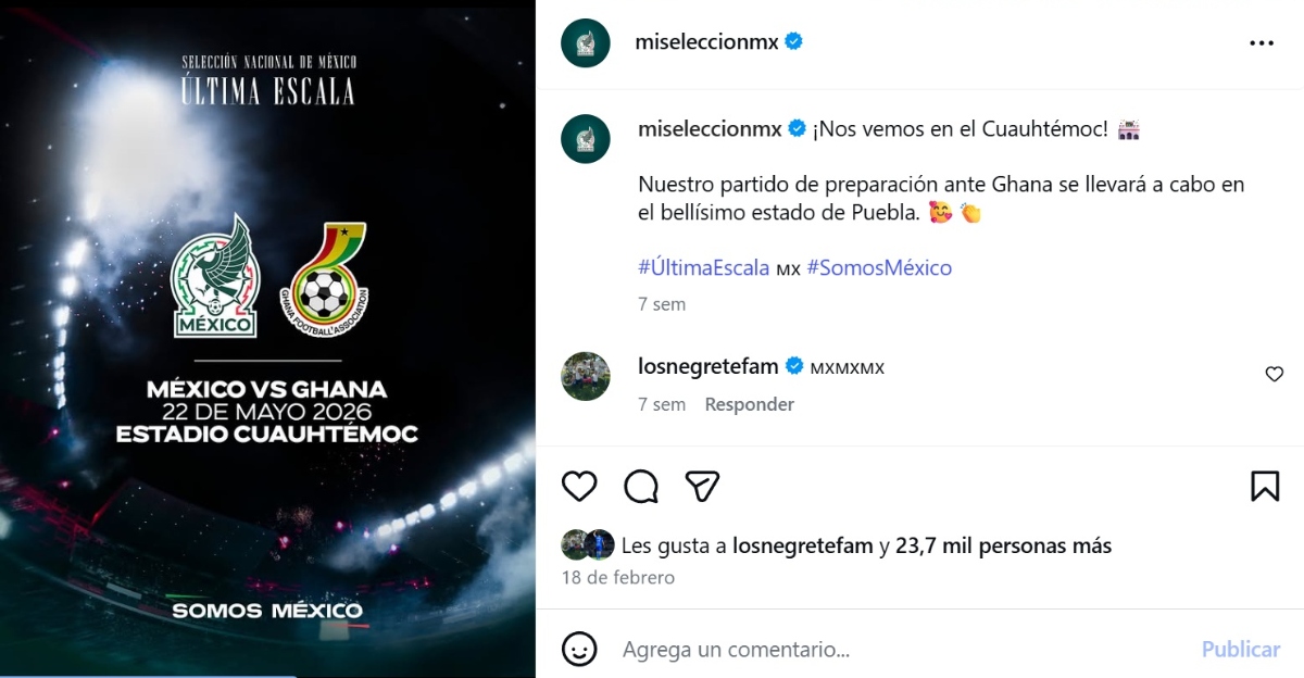 Selección Mexicana 2026