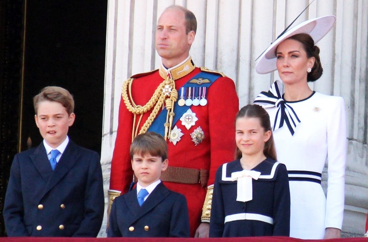 Los príncipes William y Kate Middleton muestran inesperada foto de su hijo Louis