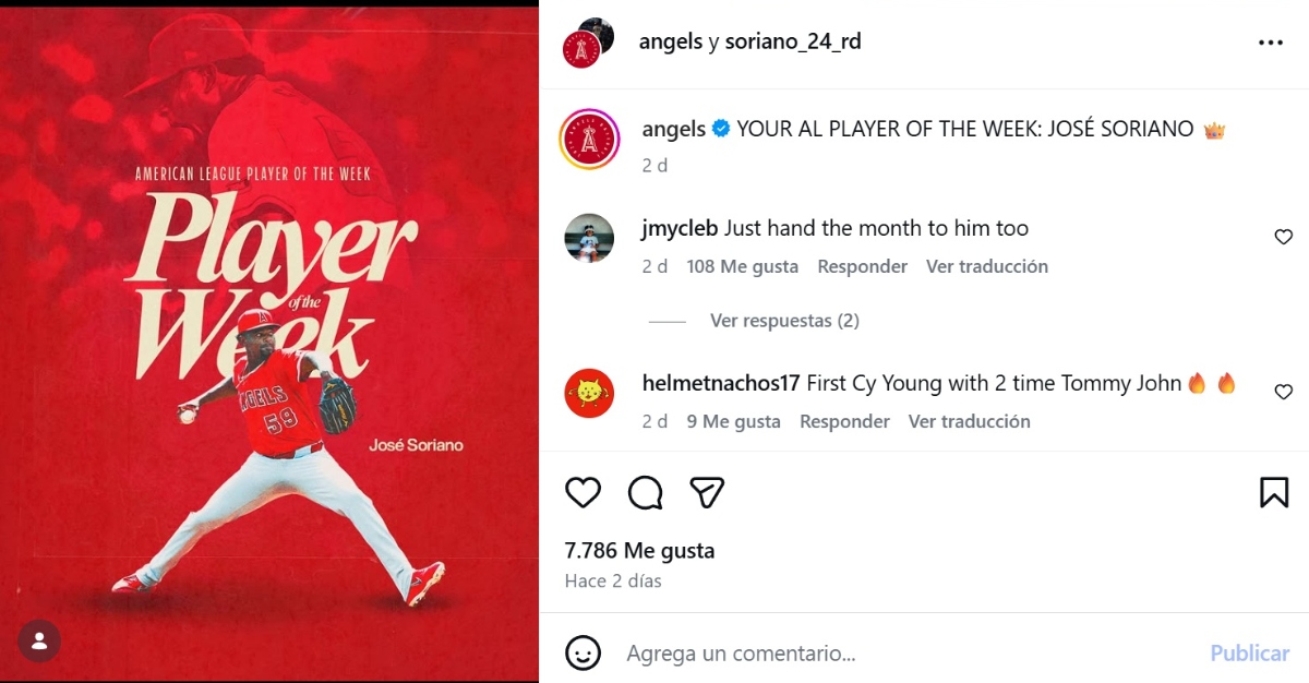 José Soriano MLB