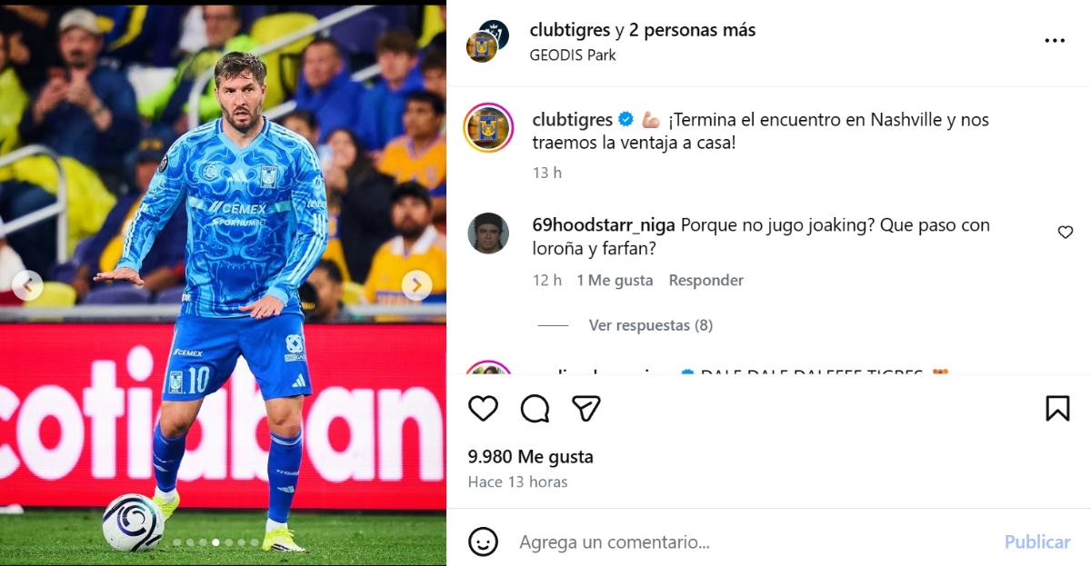 Tigres vence a Nashville
