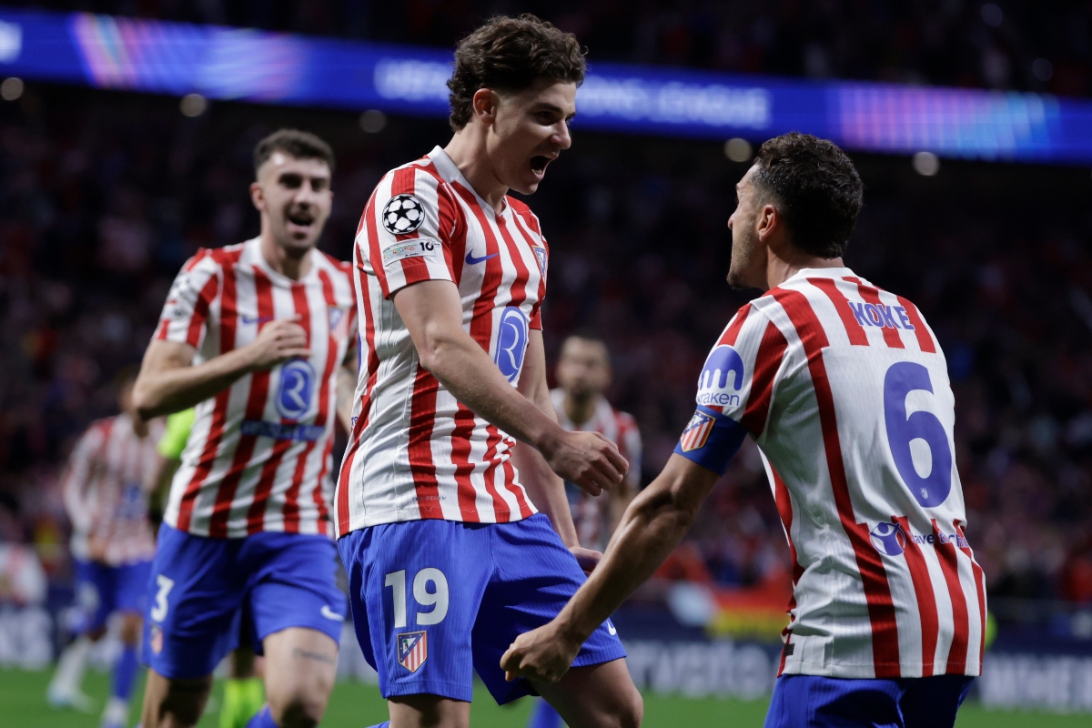 Arsenal y Atlético empatan en un duelo brutal: todo se define en la vuelta
