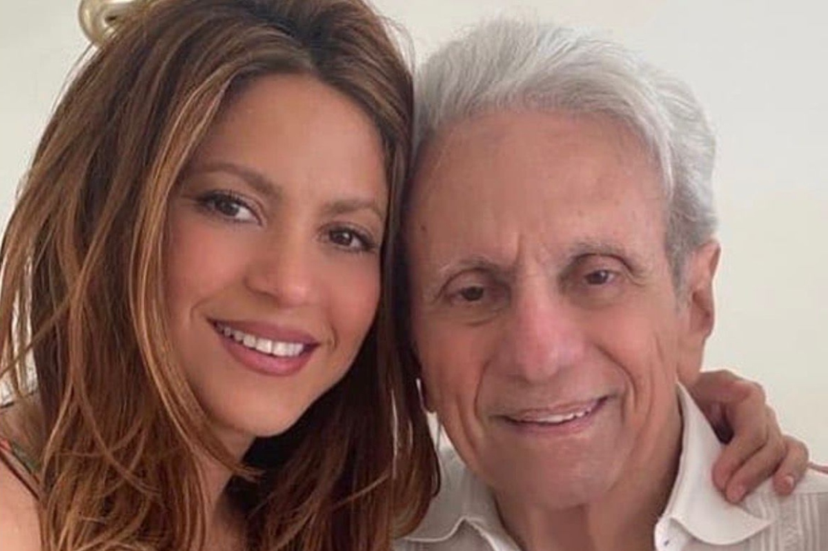 ¿Está grave? Dicen lo que pasó con el papá de Shakira antes de que ella saliera a su show histórico